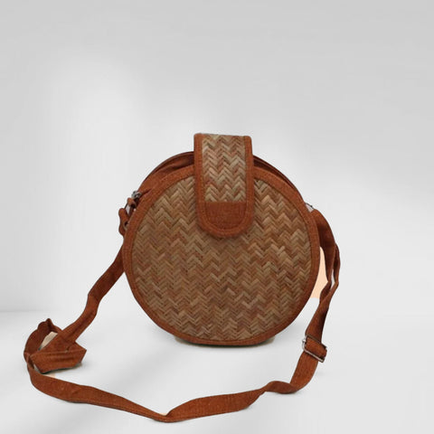 Cane Sling Purse