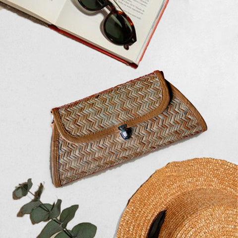 Designer Bamboo Hand Purse