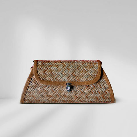Designer Bamboo Hand Purse