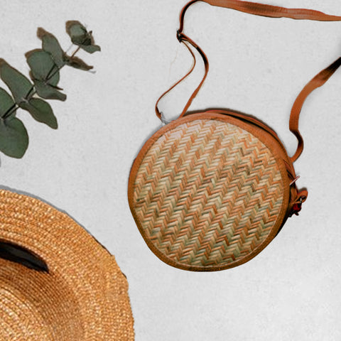 Cane Sling Purse